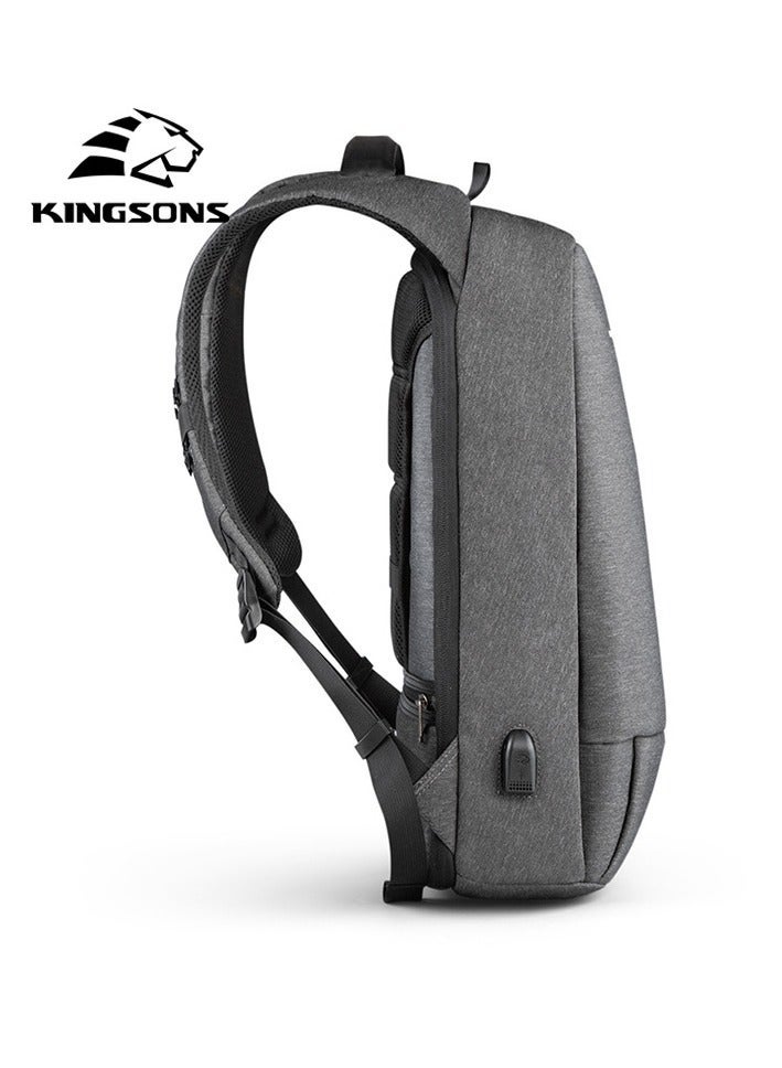 kingsons USB Charging Travel Backpack 13 inches+ password lock - Image 2