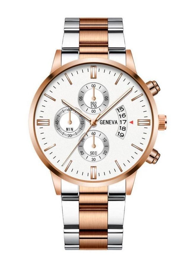 Geneva Men's Fashion Style Quartz Analog Watch  - Image 1