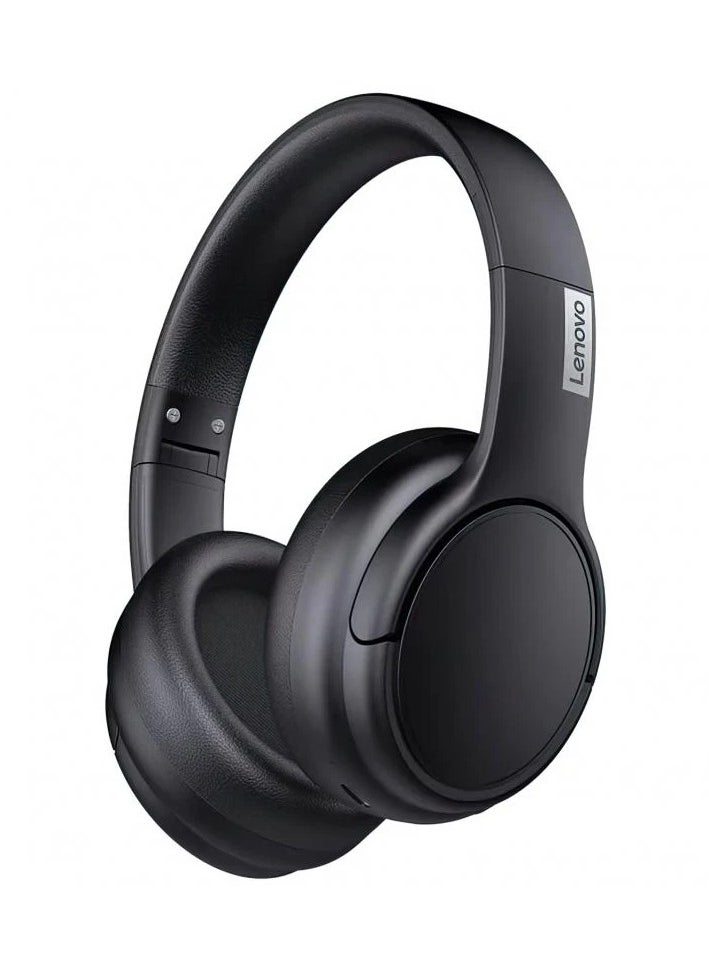 thinkplus - Lenovo ThinkPlus TH20 Gaming Headphones - Black - Image 1