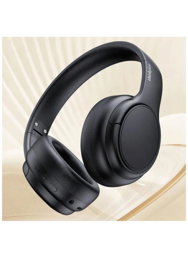thinkplus - Lenovo ThinkPlus TH20 Gaming Headphones - Black - Image 1