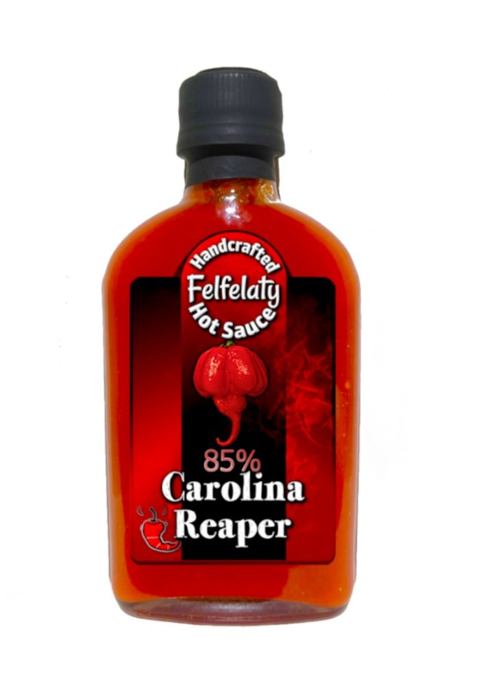 Felfelaty Hand crafted Hot Sauce 85% Carolina Reaper 200 GM - Image 1
