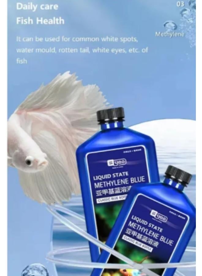 YEE Methylene Blue (300ml and 650ml) Treatment for Bacterial Infections - Image 4