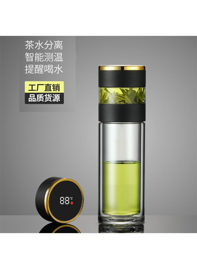 Annual Meeting 316 Stainless Steel Mug Portable Men's Tea Cup Water Cup Intelligent Tea Separation Mug