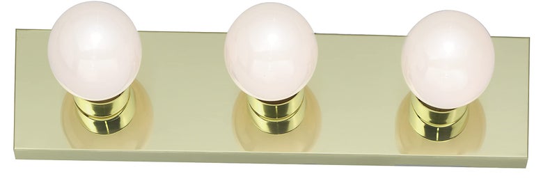 Nuvo Lighting SF77/188 Transitional Three Light Vanity in Brass-Polished/Cast finish - Image 5