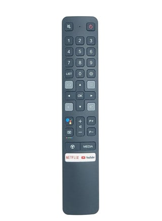 Replacement Voice Remote for TCL Android TV – Universal Smart Remote Control with Voice Search – Compatible with TCL Android TV Models – Easy Pairing, Hands-Free Voice Commands, Quick Setup, Long Battery Life, Comfortable Ergonomic Design for Seamless TV Control - pzsku/Z5B38C732C4FC83993F7FZ/45/1747116861/648e4856-160f-4708-a11c-0710ba346138