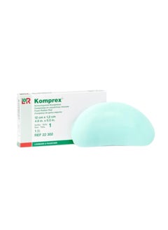 Lohmann & Rauscher Lohmann & Rauscher Komprex Foam Rubber Pad, Kidney Shaped Foam Padding for Compression Wrapping, Size 0, 9 cm x 5 cm Kidney, Sold Individually 