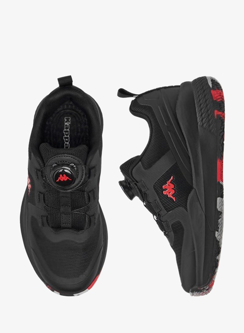 Kappa Boys' Logo Print Sports Shoes with Rotating Buckle Closure - Image 3