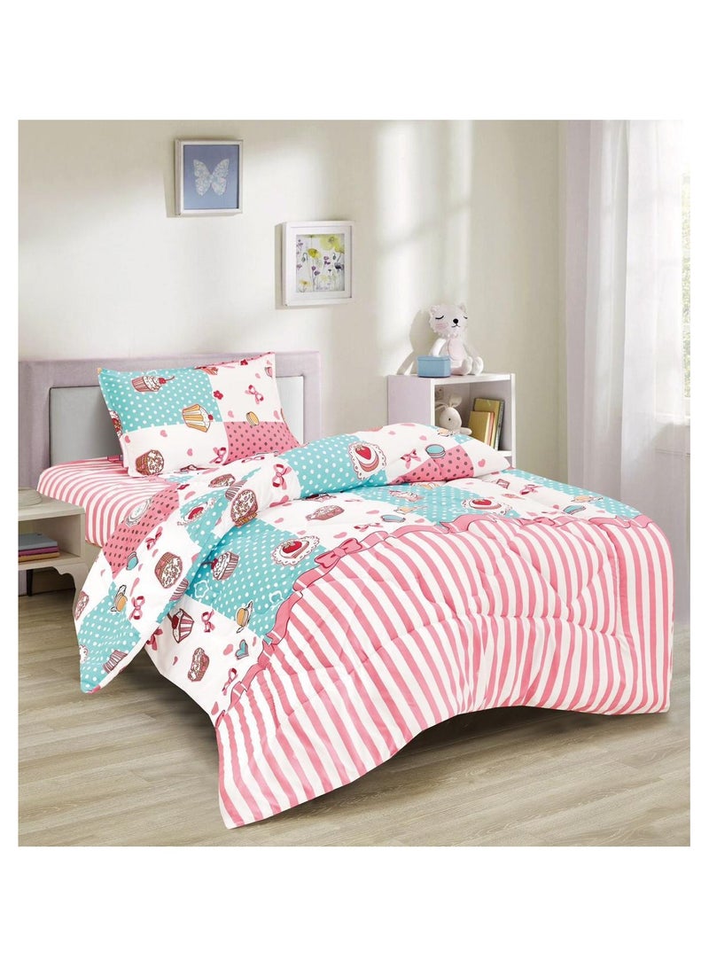 مينج لي مفرش رسوم أطفال ليمنح طفلك الراحه ويضيف المرح إلى قلبه من المايكروفايبر مقاس ١٧٠*٢١٠ سم - Image 1