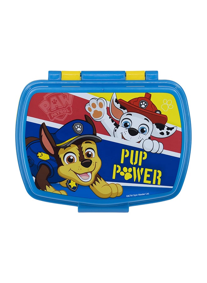 STOR Paw Patrol Pup Power Kids Lunch Box Sandwich box with Easy Lock Mechanism - Image 2