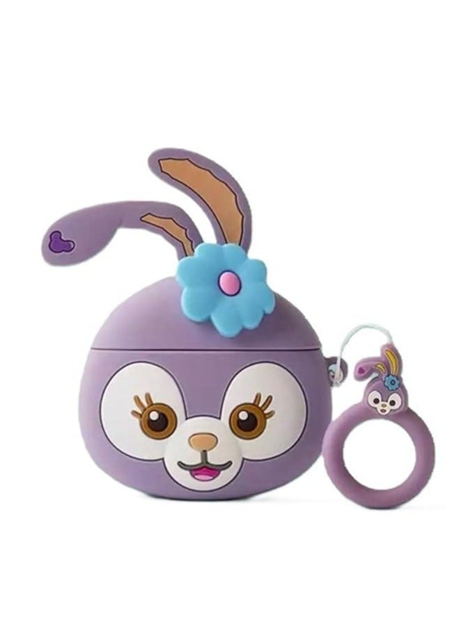 Barbet New Launch Design Cover Compatible with Airpods Pro GEN-2 (2024) Case Cover Silicone Cartoon Character 3D Cover for Airpods Pro 2 Cover Case... - Image 1