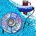 Human Bobber Inflatable Floating Drink Holder for Pool Drink Float bar floaties for Adults to Hold Beer Can Cup or Wine Bottle in Hot Tub Swimming Pool Lake or Boat Palm Large - Image 3