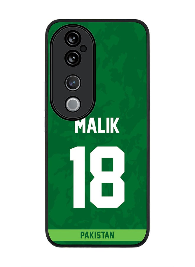 Stylizedd For vivo V40 5G /vivo V40 Pro Case,Slim fit Camera Protection, Shockproof Thin Phone cover - Pakistan Shoaib Malik, Jersey No 18 - Image 1
