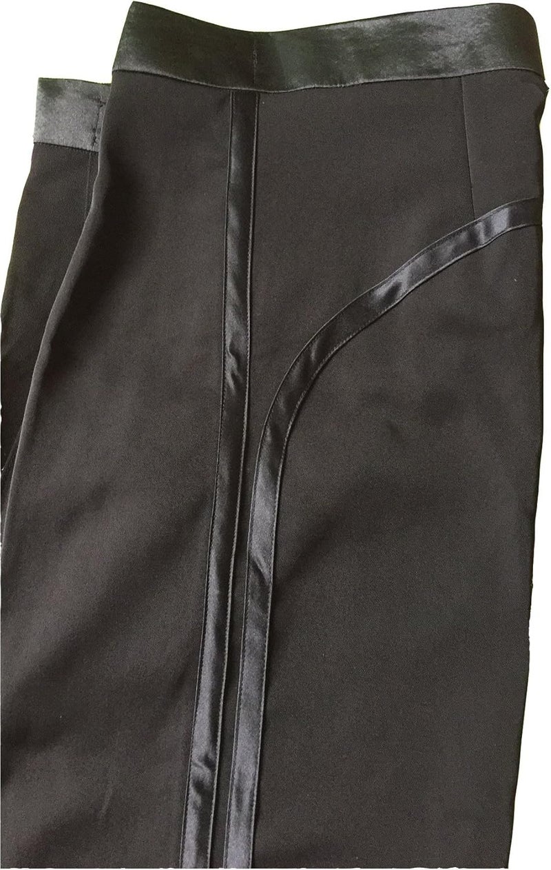 LOVE FOR DANCE JS CHOW Black Men's Boys' Latin Ballroom Smooth Rhythm Performance Competition Practice Dance Pants - Image 2