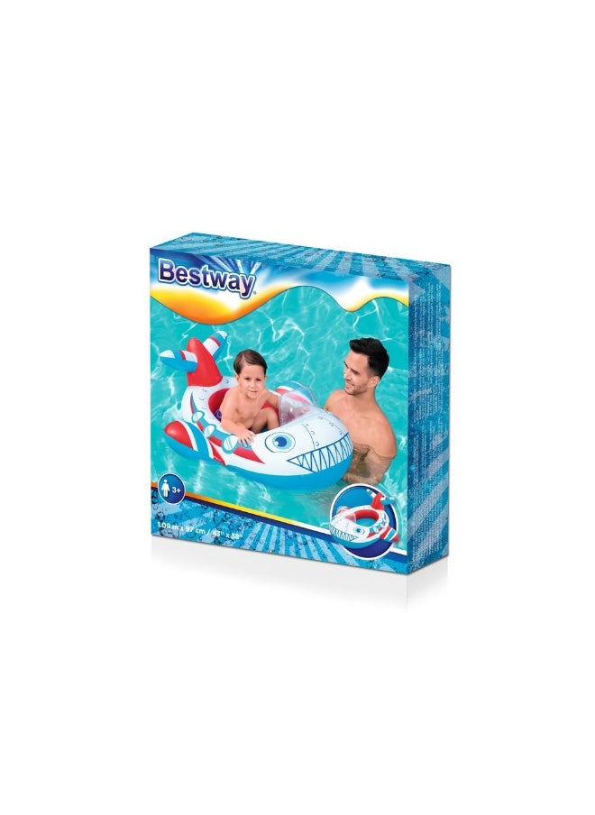 بست واي قارب الطائره البيضاء قابل للنفخ للأطفال - 1-34169  - Image 4