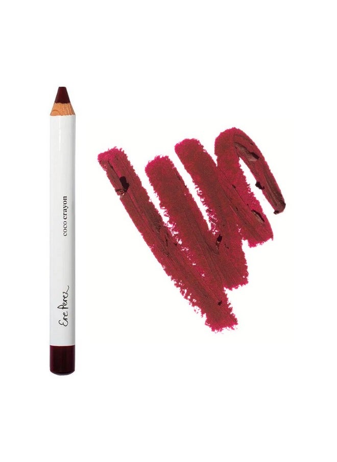 Ere Perez - Natural Coco Crayon Hydrating Lip Color ; Vegan Cruelty Free Clean Beauty (Rebel 0.01 Oz ; 3 G) - Image 1