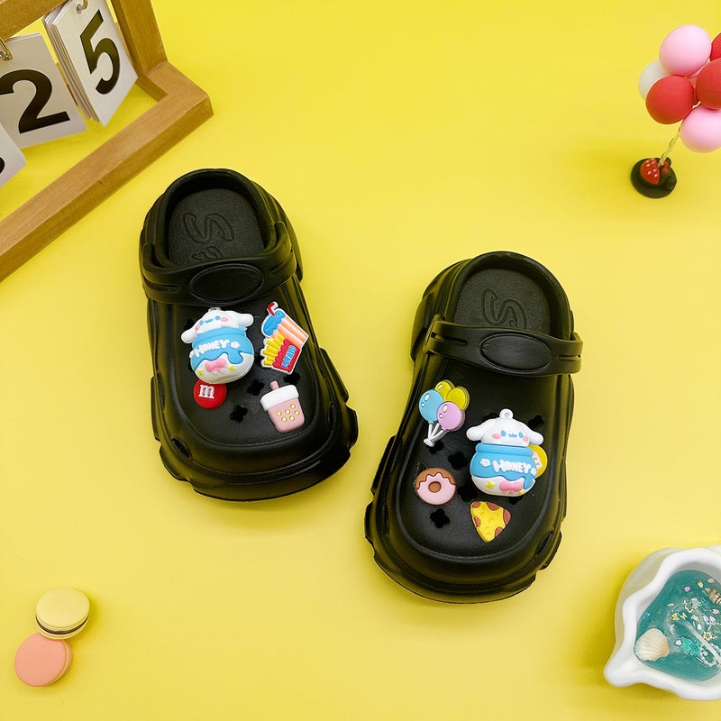 Summer Cartoon Balloon Yugui Dog Hole Shoes For Boys And Girls New Parent-Child Slippers Soft Bottom Non-Slip Baotou Sandals - Image 4