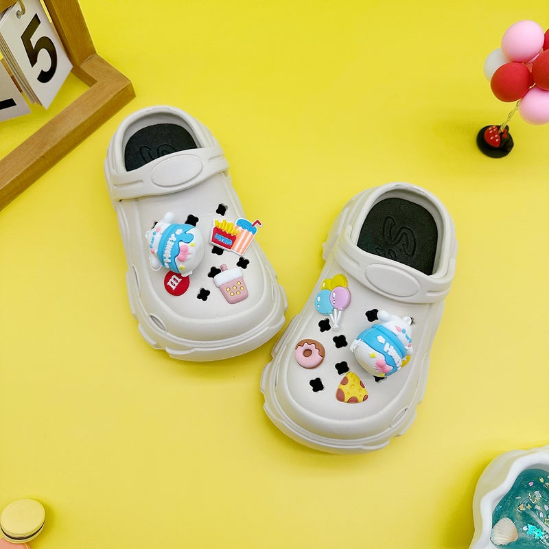 Summer Cartoon Balloon Yugui Dog Hole Shoes For Boys And Girls New Parent-Child Slippers Soft Bottom Non-Slip Baotou Sandals - Image 3