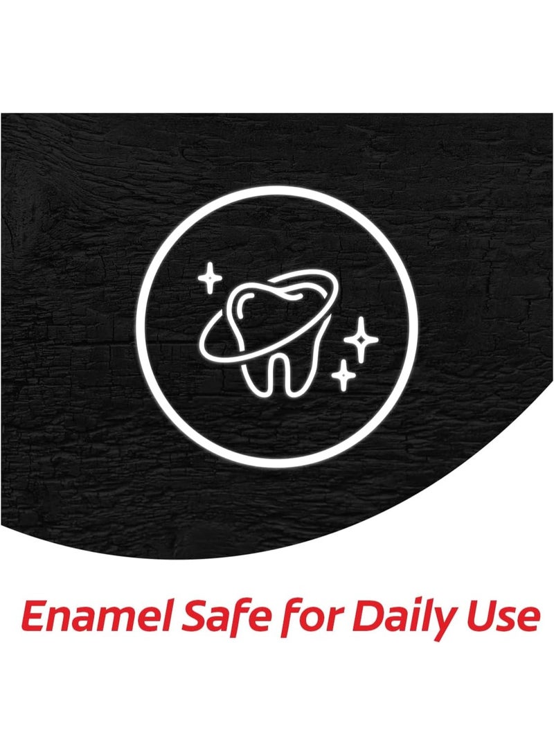 كولجيت معجون أسنان كولجيت أوبتيك وايت للتبييض بالفحم 75 مل، فرك معدني لطيف، مثبت سريريًا أنه يزيل 100% من البقع السطحية - Image 5