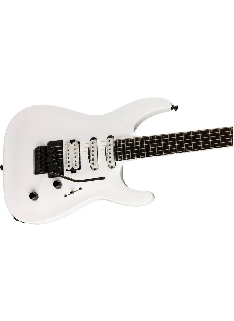 Jackson - Jackson Pro Plus Soloist SLA3Q Electric Guitar  RightHanded 6 Strings Snow White Premium Craftsmanship and Playability Bundle with Protective Hardshell Case 2 Items - Image 1