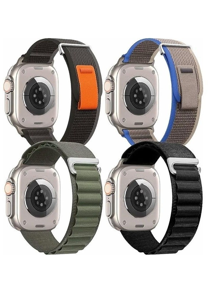 Multi Pack Straps Compatible With Apple Watch Series Ultra 2 | 9 | 8 | 8 Ultra | 7 | 6 | 5 | SE 42/44/45/49 mm  - Image 1