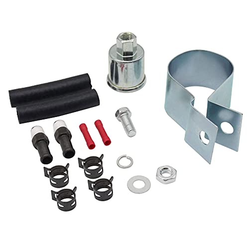 AdvanEX Universal Electric Fuel Pump 12V 2.5-4.5PSI Inline External 5/16 Inch Compatiable with Gas Diesel Marine Carburetor Marine E8016S - Image 5