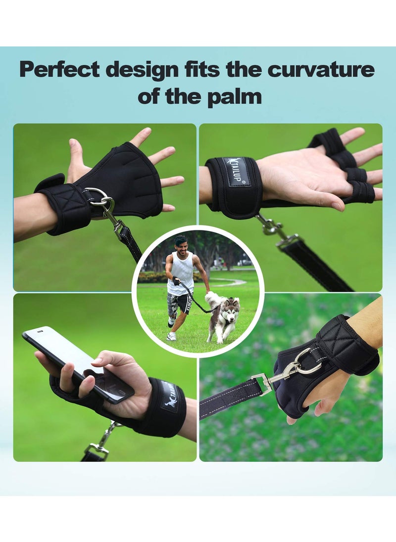 KASTWAVE - Dog Leash Explosion Walking Gloves and Proof Chain Lead Rope for Large Dogs Safety Free Hands Tough Unbreakable Suitable Puppies Cats - Image 1
