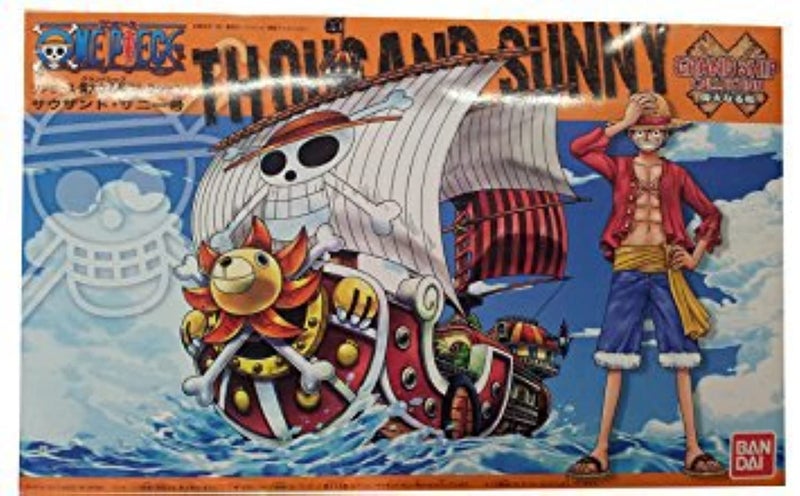 BANDAI SPIRITS Bandai Hobby - One Piece - Thousand Sunny Model Ship Grand Ship Collection (GSC) Model Kit - Image 4