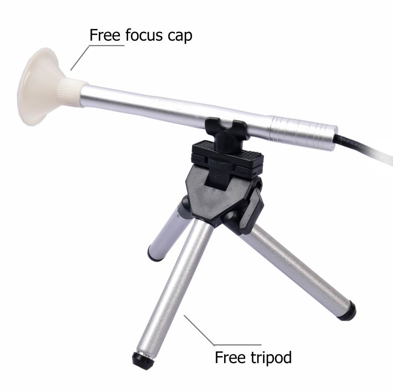 Supereyes B003+ 2.0MP 1~300X Handheld USB Digital Microscope Endoscope Loupe Otoscope Magnifier with 11mm Diameter Health Kit Tripod - Image 2