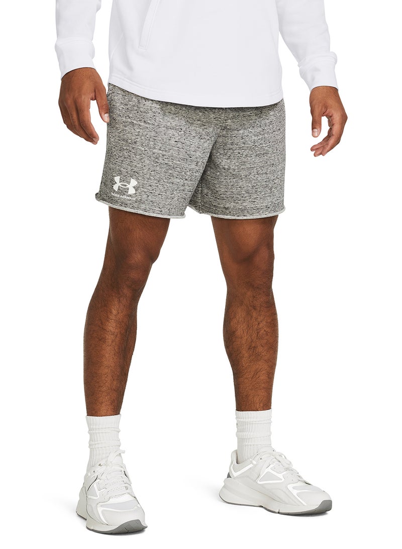 UNDER ARMOUR 6" Rival Terry Shorts - Image 1
