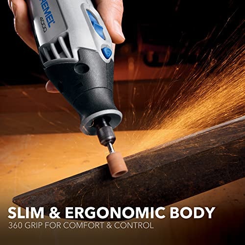 Dremel 4000-2/30 Variable Speed Rotary Tool Kit - 2 Attachments & 30 Accessories - Perfect for Cutting, Detail Sanding, Engraving, Wood Carving, and Polishing - Image 5