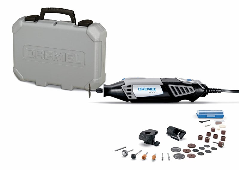 Dremel 4000-2/30 Variable Speed Rotary Tool Kit - 2 Attachments & 30 Accessories - Perfect for Cutting, Detail Sanding, Engraving, Wood Carving, and Polishing - Image 1