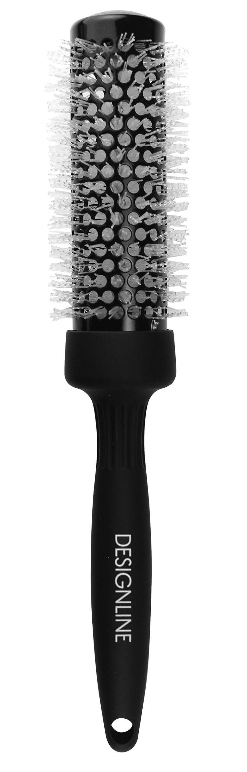 DESIGNLINE Thermal Hair Brush  Regis DESIGNLINE  Round Brush for Blow Drying and Styling Hair Ceramic Coated Barrel Hairbrush Small 
