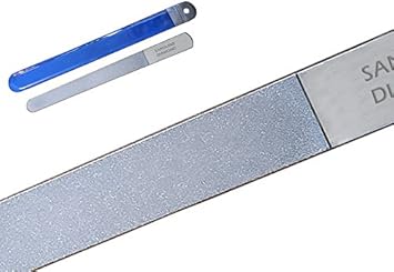 Sanguine Sanguine Extra Fine Diamond Deb Nail File Double Sided Diamond Dust Coating Much Improved - Image 2
