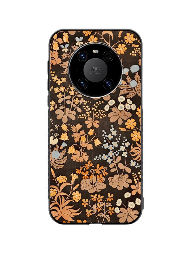 VR CREATIVE Protective Case Cover For Huawei Mate 40 Brownie Flower Design Multicolour - Image 1