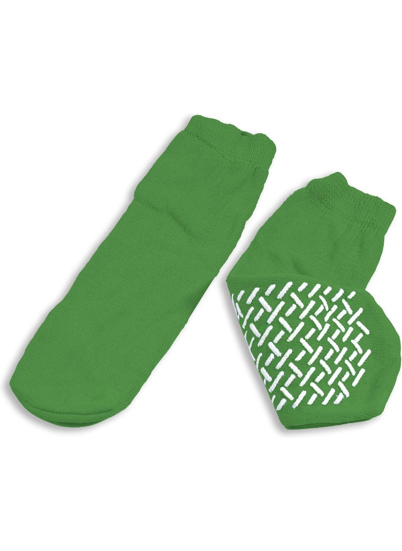 Dynarex Dynarex Slipper Socks Medium GREEN 48cs 