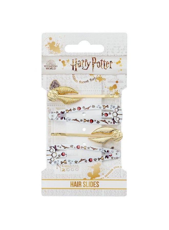 Harry Potter Golden Snitch Quidditch Hair Clip Set By The The Carat Shop - Image 3