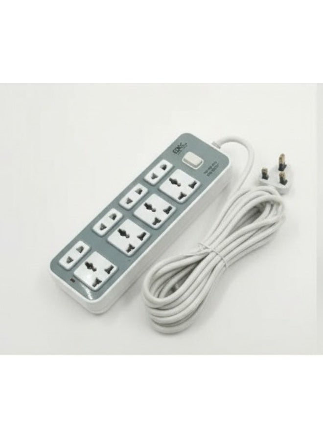 Multi-Socket Extension Power Strip with USB Ports and Extension Cable – Safe Electrical Outlet - Image 3
