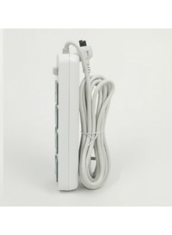 Multi-Socket Extension Power Strip with USB Ports and Extension Cable – Safe Electrical Outlet - Image 4