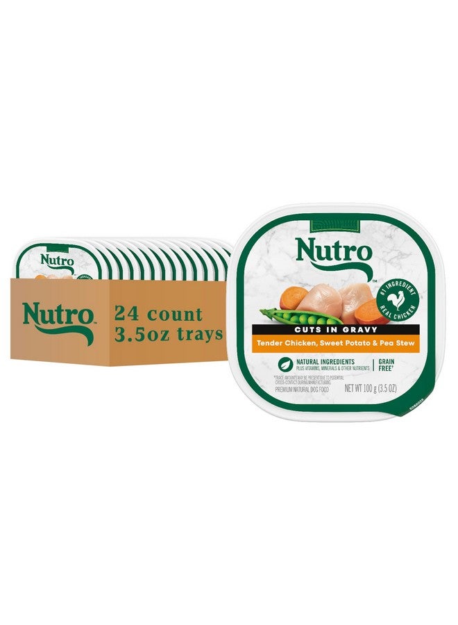 نوترو طعام كلاب رطب من نوترو ناتشورال تشويس، بنكهة الدجاج، 3.5 أونصة (24 قطعة، عبوة واحدة) - Image 1