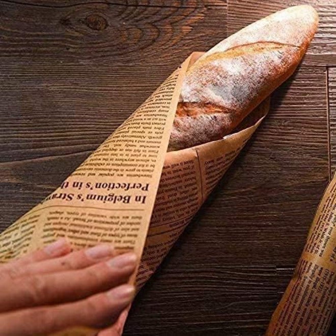 azzeell أدوات الخبز من ورق البرشمان - ورق زبدة غذائي - لفائف الخبز والسندويشات والبرغر والبطاطس المقلية والكوكيز - مقاس 12 بوصة × 16.5 قدم - لفافة خبز غير لاصقة لخبز الكوكيز والطهي والمقلاة الهوائية - Image 3