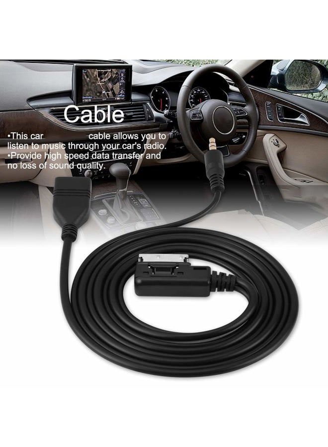 Tbest AUX USB Cable,Car o AUX USB Adapter Cable Car o AUX USB Adapter Cable for Benz C63 E200l CLS E S ML Class - Image 5