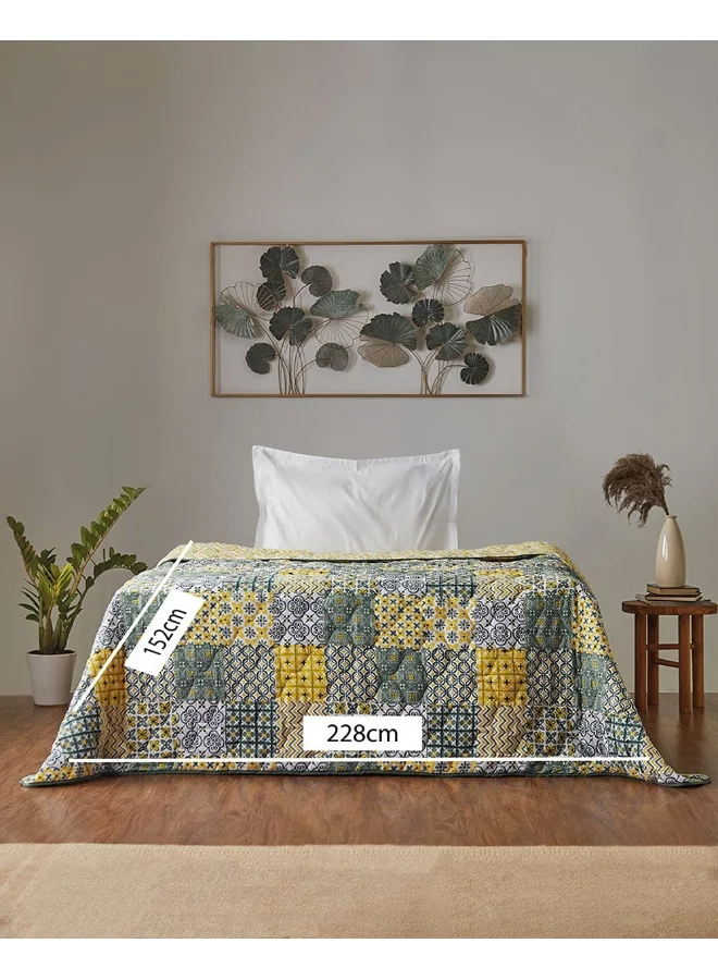 تشامباك Chumbak Teal Egypt لحاف قابل للانعكاس