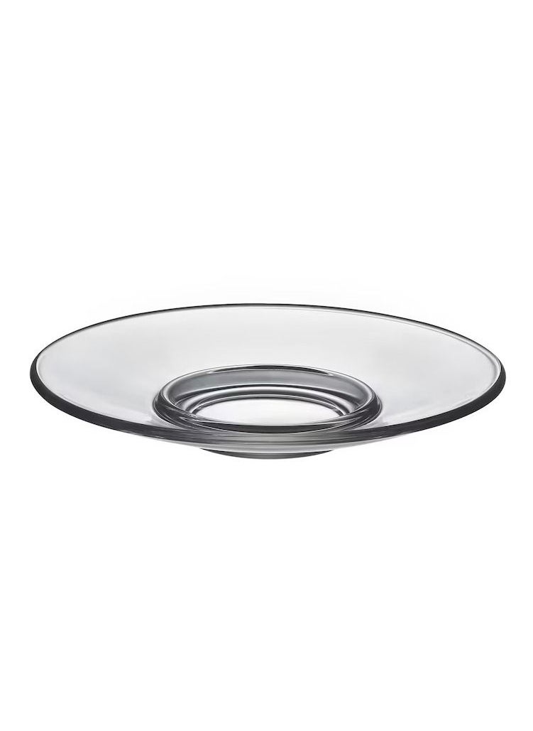 Generic Saucer, clear glass12 cm  - Image 3