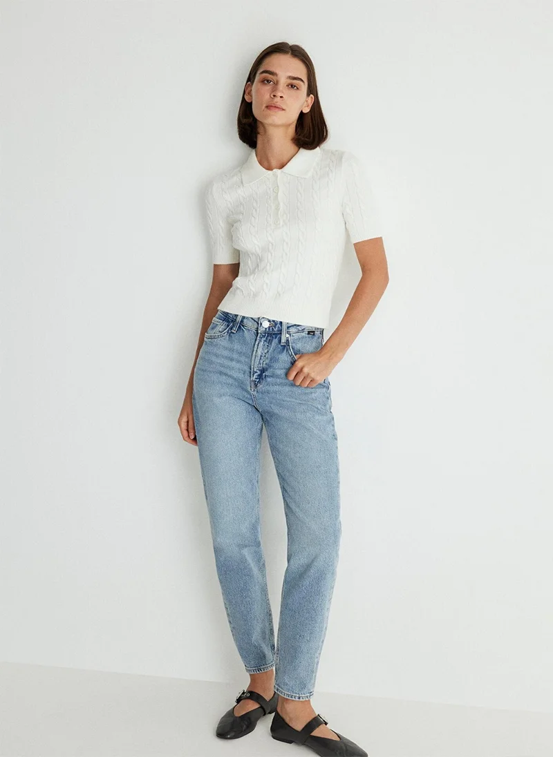 MAVI Star Mid Brushed Icon Denim Jean Pants