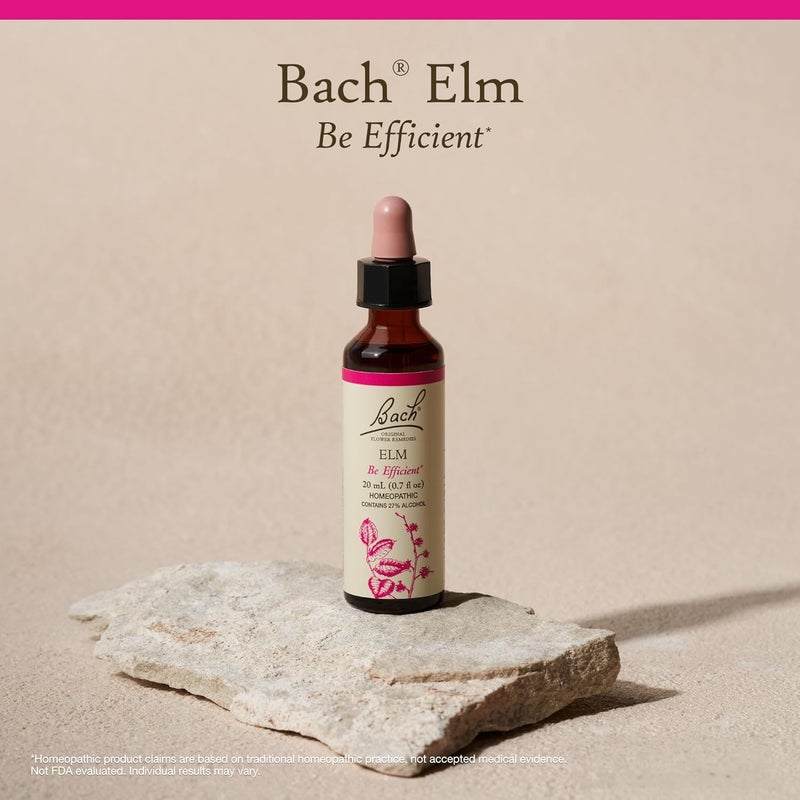 Bach Flower Remedies Elm Essence - Homeopathic Mood and Stress Relief - 20 mL - Image 5