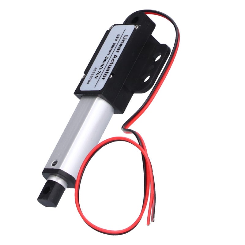 12V Mini Linear Actuator: 30mm Stroke T Type Screw - Powder Metallurgy Aluminum Tube Low Noise Short Circuit Protection for Medical Industrial Agricultural Machinery - Image 5