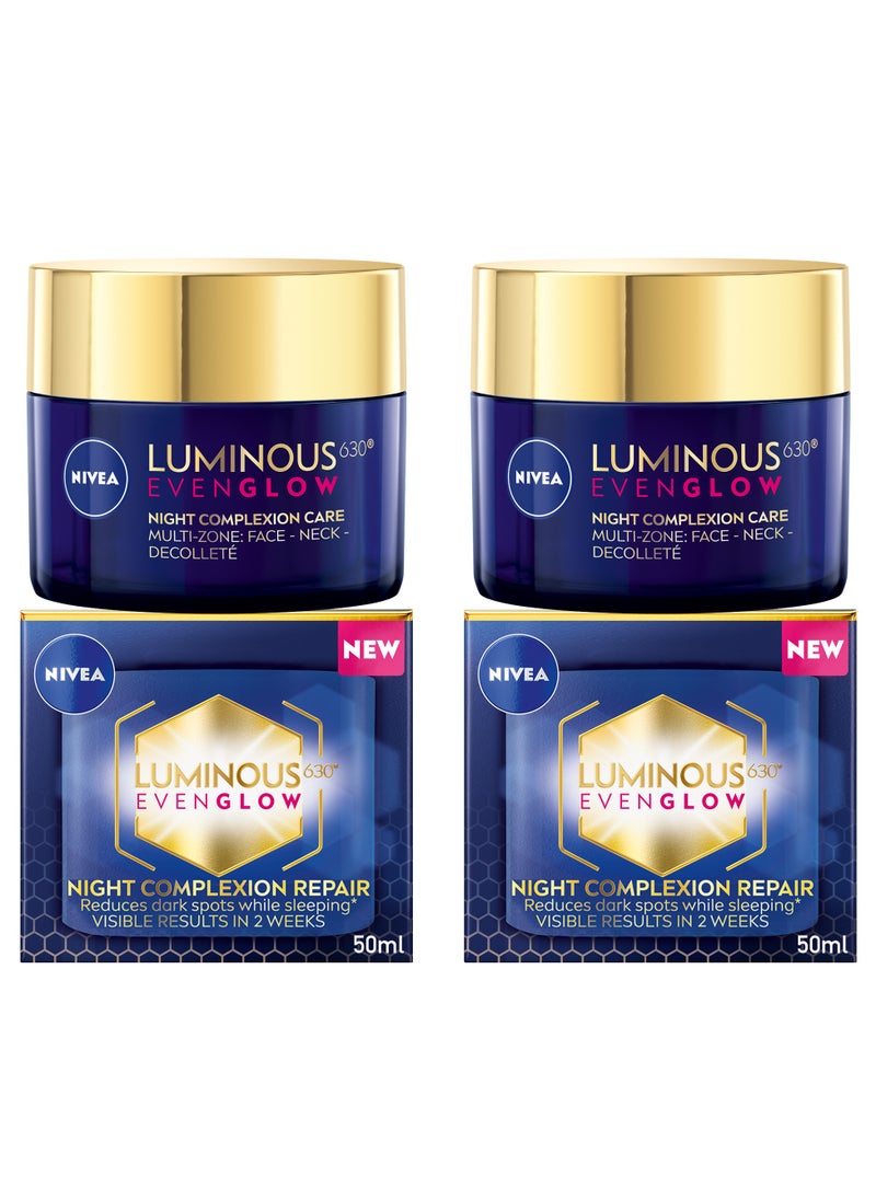 Luminous 630 Even Glow Anti Dark Spot Face Night Cream Pack of 2 - pzsku/Z5B3B48FE8A3EC88EB97EZ/45/_/1709628471/d97d6b6e-fb5b-4ca2-8840-ff971e0e9805