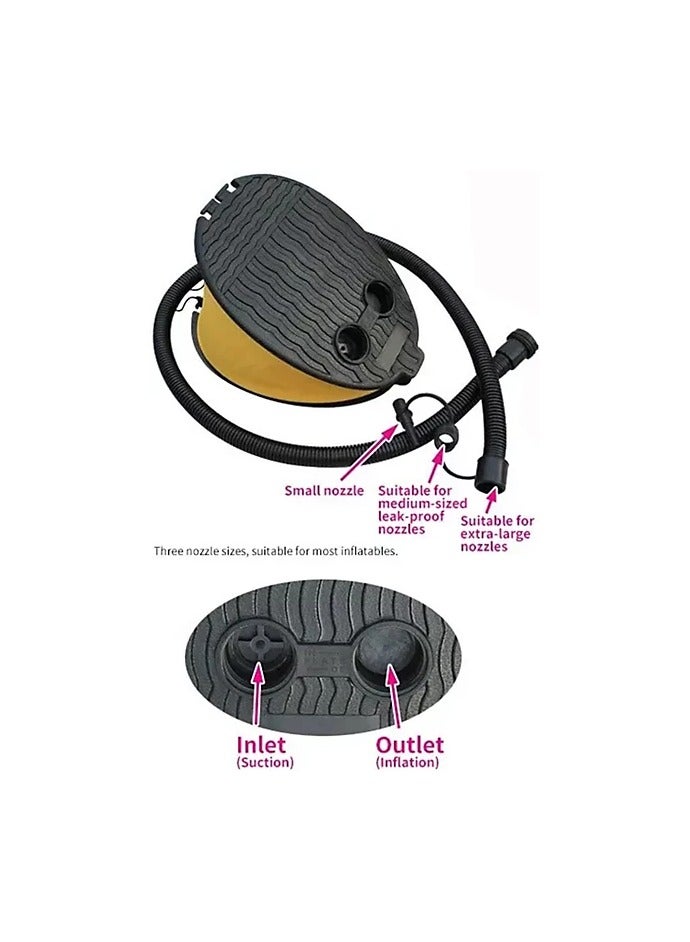 Bestway Beltway Hand Foot Pump: Quick and Easy Inflation Ideal Inflation Tool: 800ml Hand Foot Pump  - Image 2
