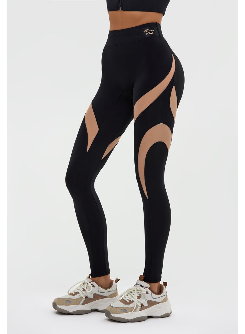 Bona Fide Premium Quality High Waisted Leggings for Women with Unique Design and Tummy Control - Womens Workout Leggings - Image 1