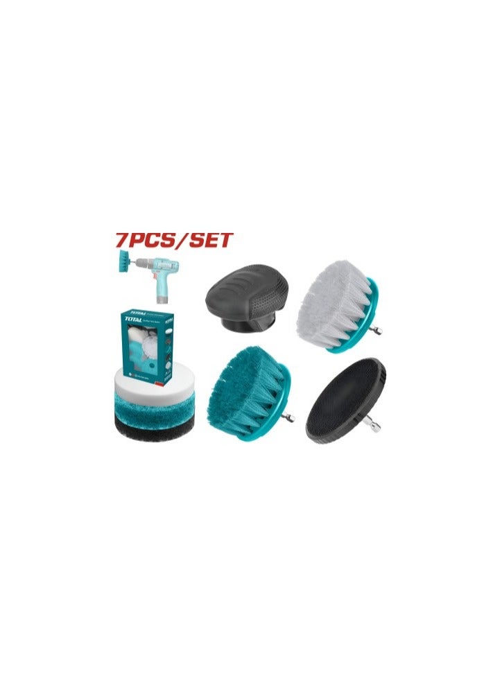 TOTAL 7 PCS Cleaning Brush Set TACB0701 - Image 3